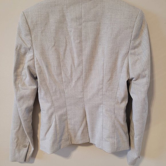 Gray Women's Blazer - Picture 2 of 7